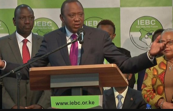 Kenya election: Uhuru Kenyatta defeats Raila Odinga