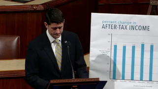 Despite skeptical public, GOP pushing ahead on tax-cut plan