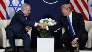 Trump’s Mideast peace plan in limbo as Netanyahu visits