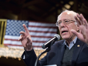 In this Jan. 19, 2016, photo, Democratic presidential candidate Sen. Bernie Sanders, I-Vt. speaks at the Fort Museum Opera House in Fort Dodge, Iowa. Sanders is attracting Americans who are in search of more than a protest vote. Yes, Sanders backers say theyre frustrated with a system they believe is rigged for the wealthy. But many say their support for the Vermont senator is also driven by real hope in his promise of a political revolution and a belief that his ideas are bold enough to bring economic security to the middle class. (AP Photo/Andrew Harnik)