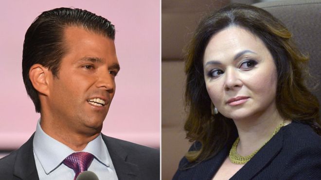 Trump ‘dictated’ son’s statement on Russian lawyer meeting