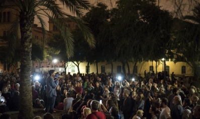 Catalans assemble in polling stations defying police orders