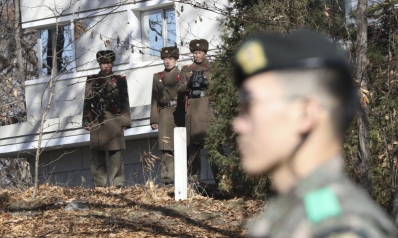 South Korea fires warning shots after North soldier defects