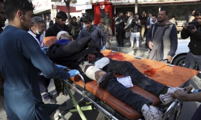 Bomber in ambulance detonates at Afghan checkpoint; 95 dead