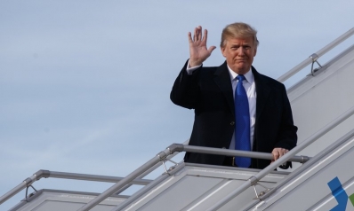 Trump in Switzerland to play salesman at economic summit