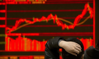 Asian shares tumble after Dow has worst day since 2011