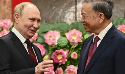 Putin vows deeper ties with Vietnam in visit criticised by US