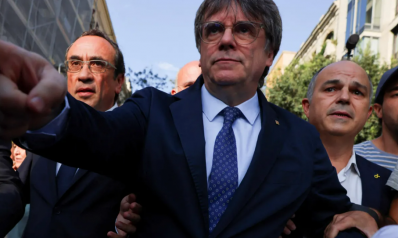 Police hunt ex-Catalan separatist leader after shock return from exile