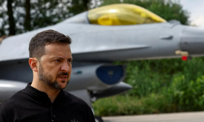 Ukraine F-16 destroyed during Russian attack, BBC told