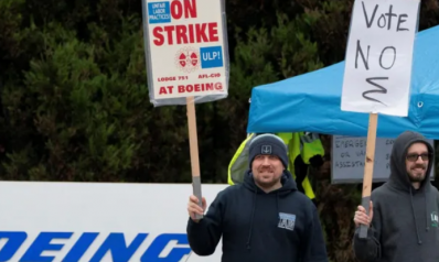 Striking Boeing workers reject 35% pay rise offer