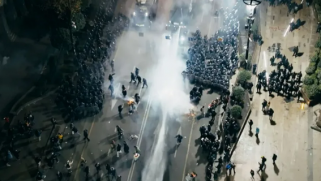 WW1 toxic compound sprayed on Georgian protesters, BBC evidence suggests