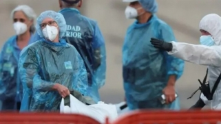 US and French nationals test positive for hantavirus after leaving ship