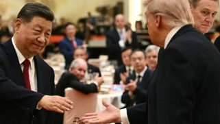 Xi says US-China relations world’s ‘most important’ as Trump praises talks at state banquet