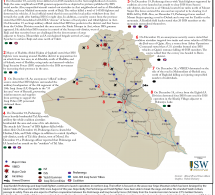 تقريرا يكشف اوضاع العراق خلال الفترة من 17-19 كانون الاول/ديسمبر 2014