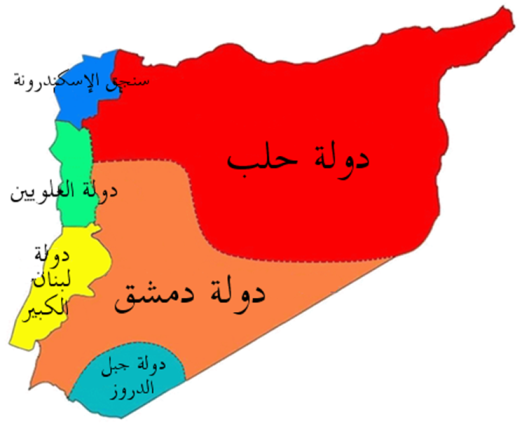 الأقاليم السورية