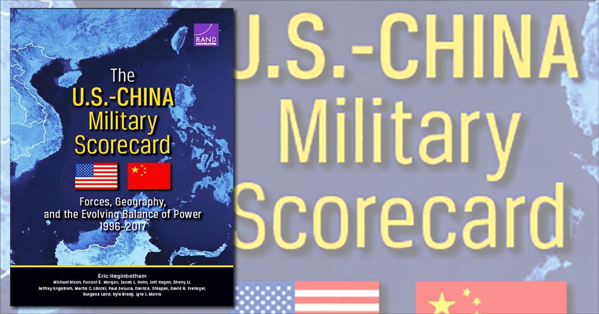 سجل الأداء العسكري للولايات المتحدة والصين