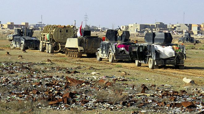 الجيش العراقي يطلب من سكان الرمادي مغادرتها في غضون 24 ساعة قبيل بدء الهجوم لاستعادتها