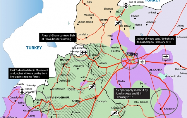 ما السبيل لمنع تنظيم «القاعدة» من الاستيلاء على منطقة آمنة في شمال غرب سوريا؟