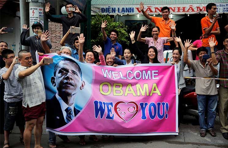 ﻿أوباما من إيران وكوبا إلى فيتنام: أعداء أمريكا حلفاؤها؟