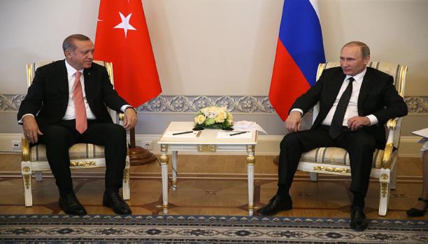 بعد لقاء بوتين وأردوغان