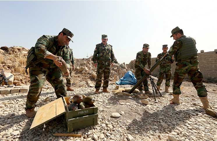 ﻿البيشمركه تمنع مرور قوات شيعية عبر إقليم كردستان نحو الموصل… وتنفي وجود قواعد تركية فيه
