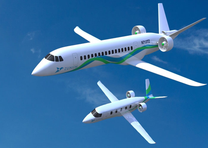 بوينغ تطور طائرة هجينة صديقة للبيئة