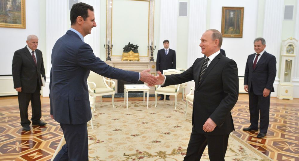 بوتين والأسد علاقة إلى الأبد