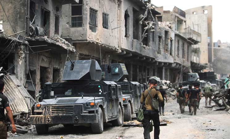 قوات الأمن العراقية تتوقع السيطرة الكاملة على الموصل خلال ساعات