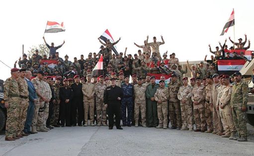 العبادي يعلن تحرير الموصل بالكامل على يد القوات العراقية