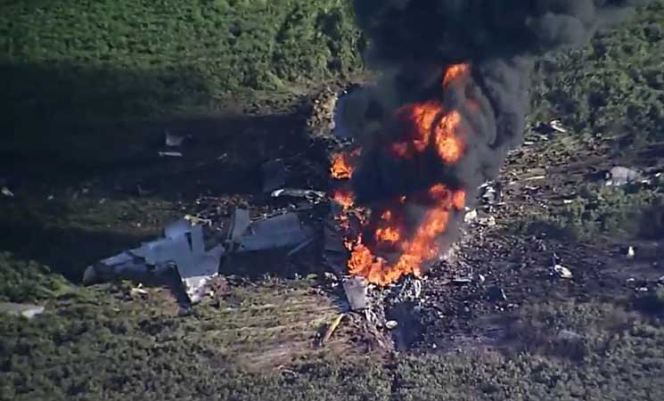 16 قتيلا في تحطم طائرة عسكرية في ولاية ميسيسيبي الأمريكية