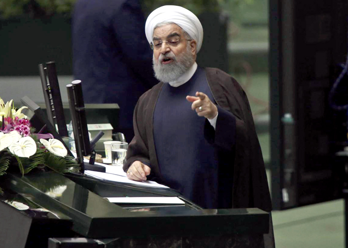 روحاني يهدد بنقض الاتفاق النووي ردا على العقوبات الأميركية
