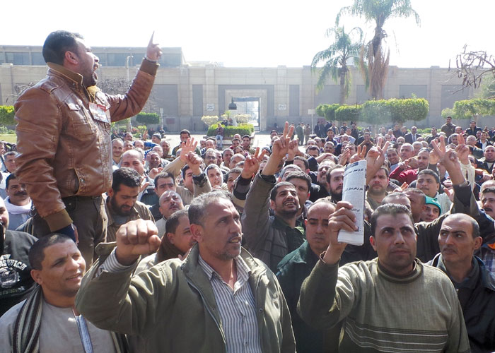 مشاكل العمال تعصف بأصول الشركات الحكومية المصرية