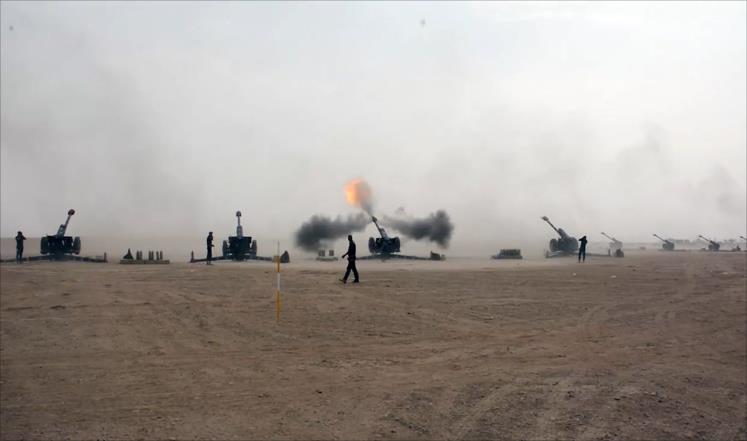 الجيش العراقي يتقدم في الشرقاط والأنبار