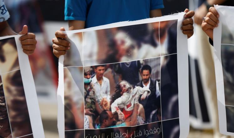 هيومن رايتس: يجب إعادة التحالف العربي لقائمة العار
