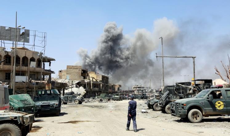 العبادي: 1260 مدنيا قتلوا خلال معركة الموصل