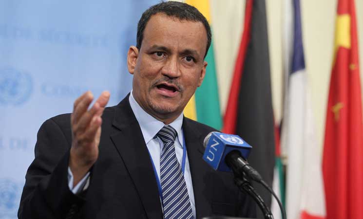 الحكومة اليمنية ترحب بتمديد الأمم المتحدة مهمة مبعوثها “ولد الشيخ”