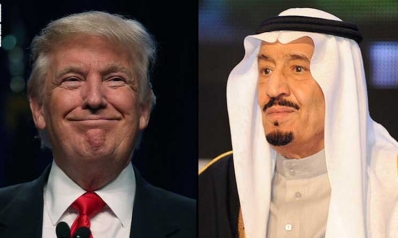 العاهل السعودي يرحب في اتصال مع ترامب بالاستراتيجية الأمريكية الحازمة ضد إيران