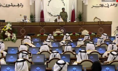أمير قطر يفتتح الدورة الـ46 لمجلس الشورى