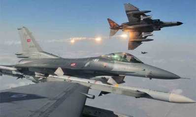 سلاح الجو التركي يستهدف معسكرات “بي كا كا” شمالي العراق