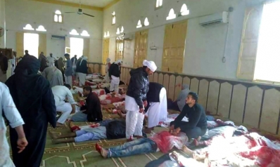 هجوم دام على مسجد بسيناء والسيسي يتوعد