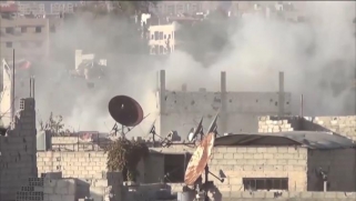 غارات جوية وقصف مدفعي على ريف حلب الجنوبي