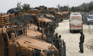 تركيا تتوعد بسحق القوات الكردية شمال سوريا