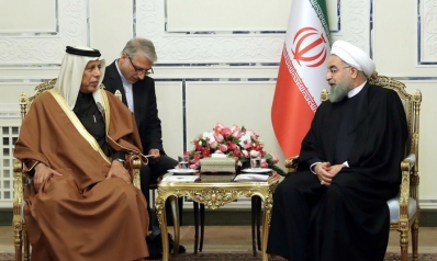 روحاني يغازل قطر لربطها باقتصاد إيران