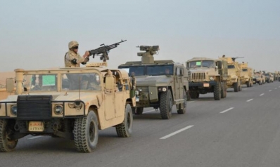 الجيش المصري: مقتل 15 إرهابياً وتدمير مركز إرسال لاسلكي بسيناء