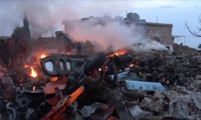 روسيا تقصف إدلب بعنف انتقاما لإسقاط طائرتها