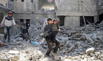 بين داعش والغوطة والنظام السوري