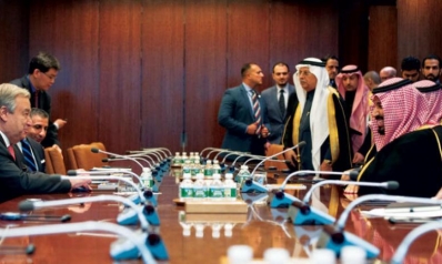 ولي العهد السعودي يجري محادثات «مثمرة» في الأمم المتحدة