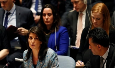 هيلي: فشل الهدنة بسوريا عار على مجلس الأمن