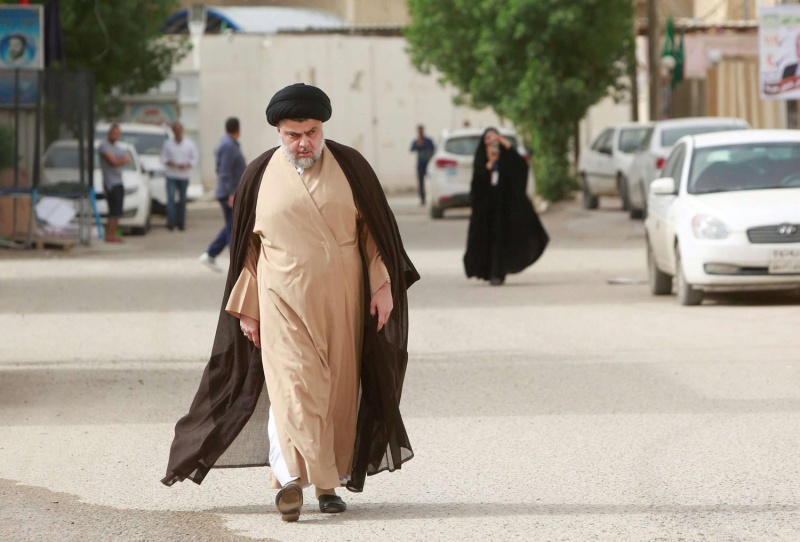 Sadr on top of the results of the Iraqi elections pledging not to disappoint voters