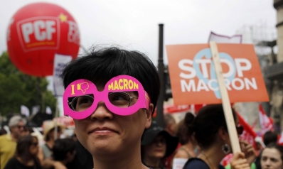 مظاهرات في شوارع فرنسا ضد سياسة ماكرون الإصلاحية
